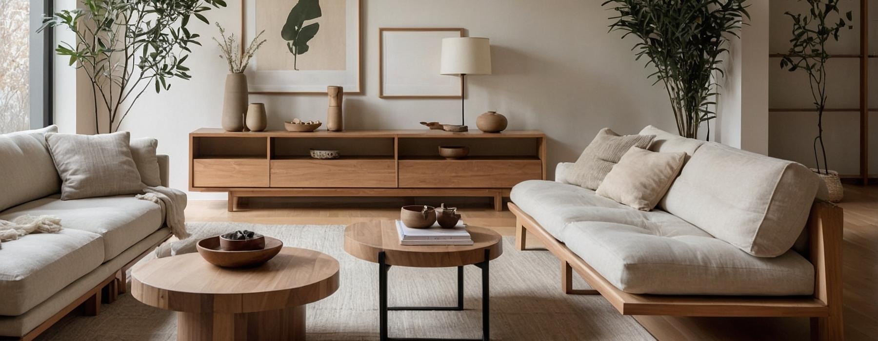a living room with a couch and coffee table